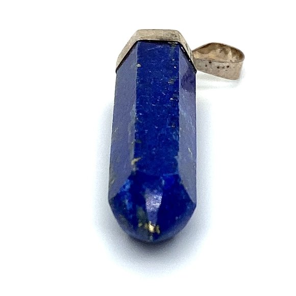 Lapis Lazuli 42.50ct Solid Silver Pendant - Picture 6 of 6
